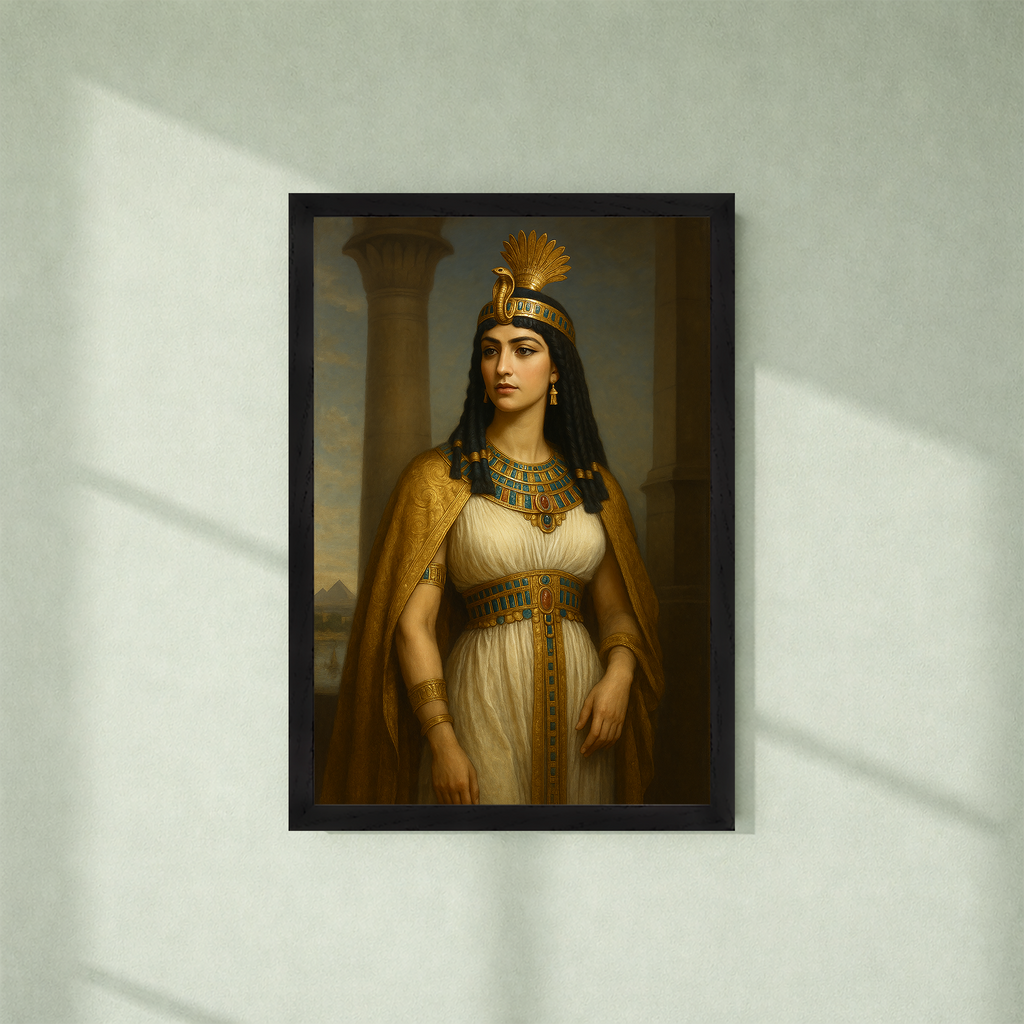 Cleopatra Poster with frame