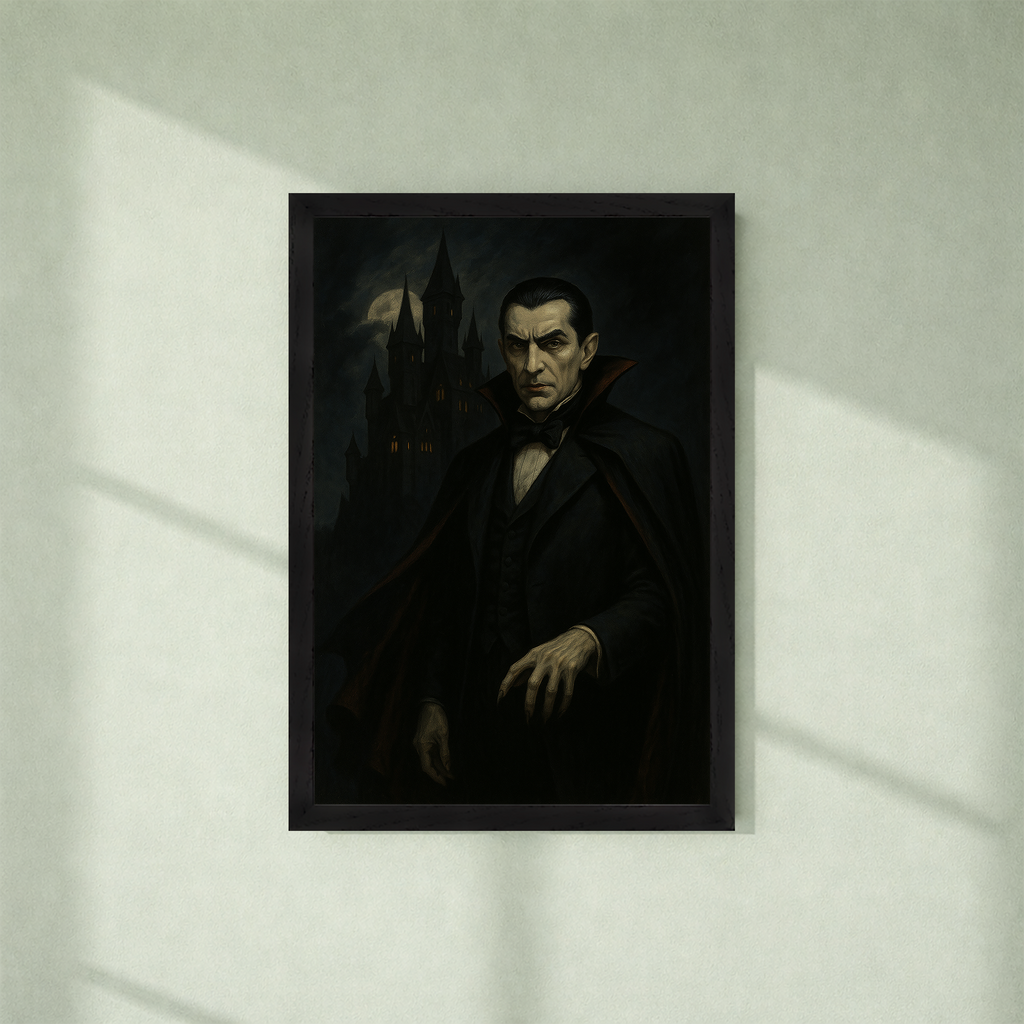 Dracula Poster with frame